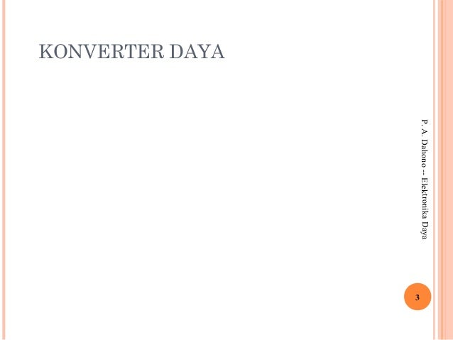 Buku Elektronika Daya Pdf